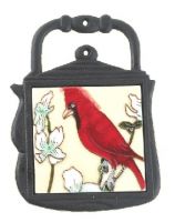 Kettle Trivet Red Bird