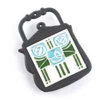 Contemporary Blue & Green Trivet