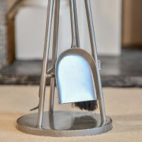 Tools on the Nickel Contemporary Triangular Companion Set