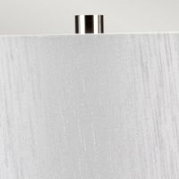 Nickel Finial and Lampshade