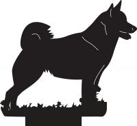 Norwegian Behund Dog Weathervane