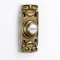"Novella" Art Nouveau Inspired Bell Push "Novella" Art Nouveau Inspired Bell Push