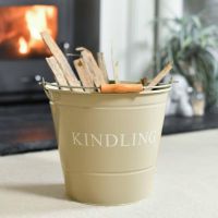 Olive Kindling Bucket - 30cm