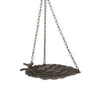 Open Leaf Hanging Bird Feeder