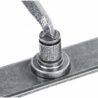 Close-up Of The Antique Pewter Finish