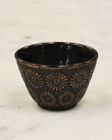 Deep Purple and Bronze Teacup 