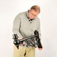 Ornate Royale Bracket Finished in Black Ornate Royale Bracket Finished in Black