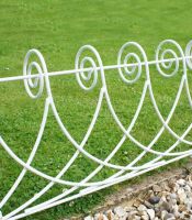 Deluxe Steel Ornate Scroll Lawn Edging