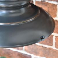 Close-up of the Bronze Finish on the Top of the Lantern Close-up of the Bronze Finish on the Top of the Lantern