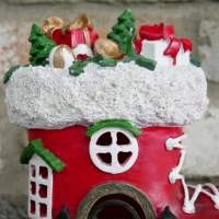 Christmas Gifts on the Top of the Painted Boot House Christmas Gifts on the Top of the Painted Boot House