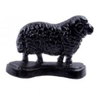 Sheep Door Stop Finished in Black Sheep Door Stop Finished in Black