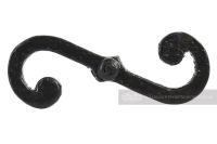 Pair of Black Iron Shutter Fasteners Pair of Black Iron Shutter Fasteners