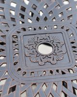 Parasol Holder In Copper Table Parasol Holder In Copper Table