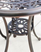 Parasol Hole In Antique Copper