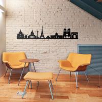 Paris Skyline Wall Art