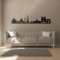Paris Skyline Wall Art