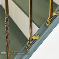 Set of 2 "Alessi" Alternating Stair Spindles - Pattern 1