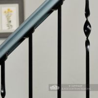 Single Twist Stair Spindle With Close Up