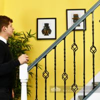 "Cavendish" Set of 3 Alternating Stair Spindles - Pattern 6 "Cavendish" Set of 3 Alternating Stair Spindles - Pattern 6