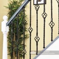 Single Basket Rope Twist & Double Basket Rope Twist Spindles in Situ Single Basket Rope Twist & Double Basket Rope Twist Spindles in Situ