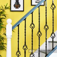 "Cavendish" Set of 3 Alternating Stair Spindles - Pattern 7