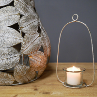 Close-up of the Holder inside the Pear Candle Holder