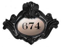 Renaissance Period Style House Plaque