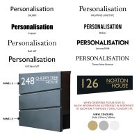 Fonts Available For Personalisation