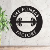 Personalised Gym Routine Black Wall Art