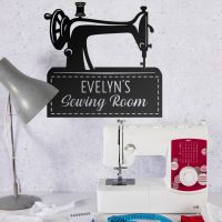 Personalised Sewing Room Sign 