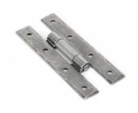 Pewter 3¼" Inch H Hinge Pair Pewter 3¼" Inch H Hinge Pair