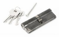 Pewter 5-Pin Euro Cylinder & Keys