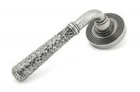 Pewter Hammered Lever Door Handle Pewter Hammered Lever Door Handle