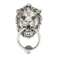 Pewter Lion Door Knocker