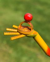 Close up of Pineapple Robot Hand