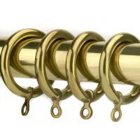 Curtain Rings - Plain Brass Curtain Rings - Plain Brass