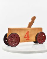 #4 Vintage Wood Plane Car