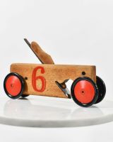 #6 Vintage Wood Plane Car