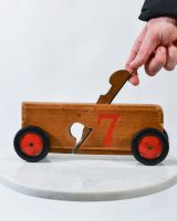 Scale image of Vintage Wood Plane Car