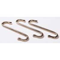 Polished Brass S Hook