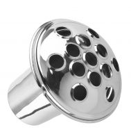 Polished Aluminium headstone vase