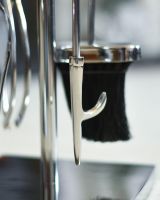 Close Up Of Polished "Argenti" Companion Set Poker