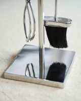 Close Up Of Polished "Argenti" Companion Set Base