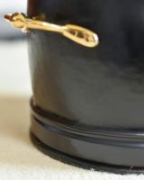 Close-Up of Black Iron Finish Close-Up of Black Iron Finish