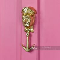 Polished Brass Captain Door Knocker
