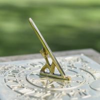 Close-Up of "Four Seasons" Compass Sundial Close-Up of "Four Seasons" Compass Sundial