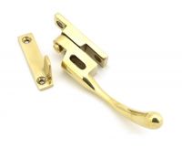Polished Brass Night-Vent Locking Window Fastener - Right Handed Parts Polished Brass Night-Vent Locking Window Fastener - Right Handed Parts