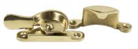 Polished Brass Wedge Fastener  Polished Brass Wedge Fastener