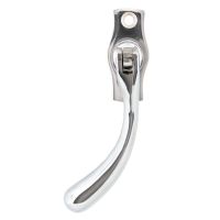 Polished Chrome Peardrop Window Handle Left Hand Side