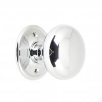 Polished Chrome Mushroom Door Knob Polished Chrome Mushroom Door Knob
